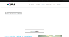 Desktop Screenshot of morphmagazine.com